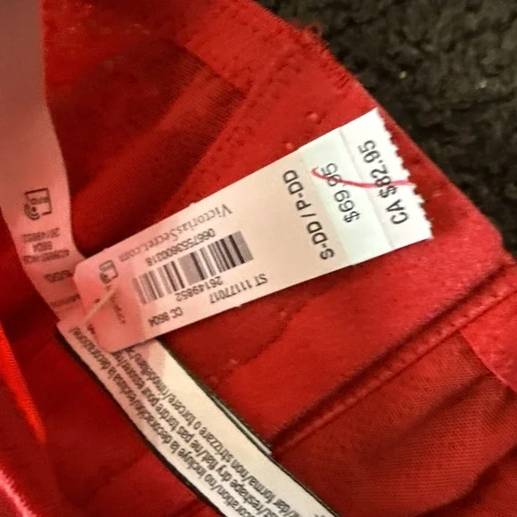 VICTORIA'S SECRET "Dream Angels" ~ New! Valentine Red Corset Bralette Top NWT S - Picture 5 of 5